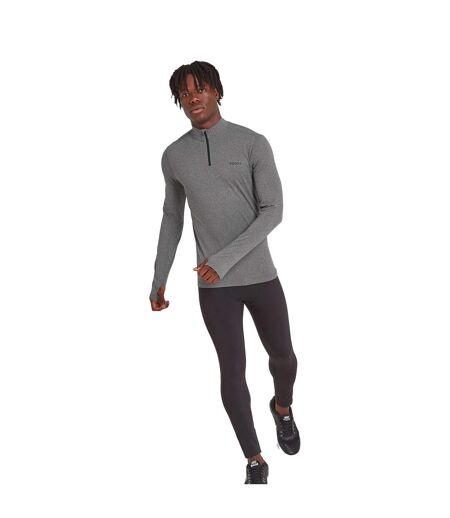 TOG24 Mens Snowdon Thermal Quarter Zip Base Layer Top (Marl gris) - UTTG295