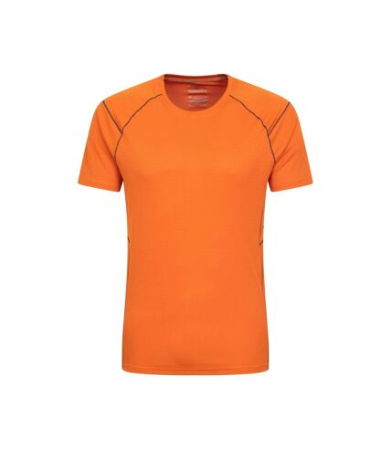 Mountain Warehouse Mens Approach Lightweight Hiking T-Shirt (Orange)