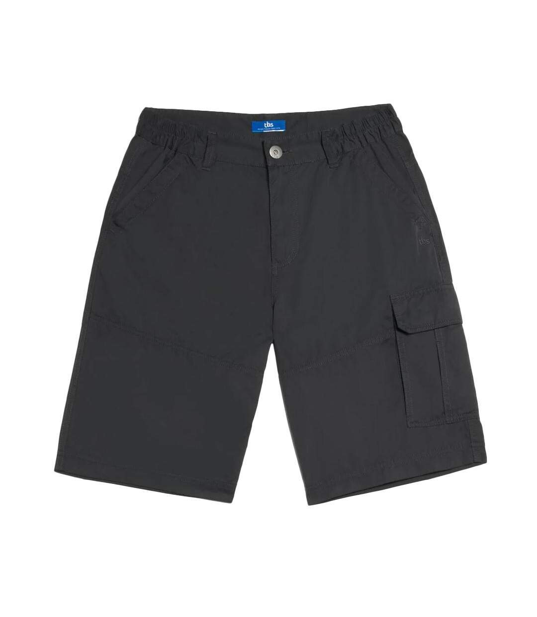 Bermudas gris foncé homme tbs fanion-1