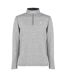 Mens Albany Half Zip Golf Sweatshirt Silver Marl Calvin Klein-1