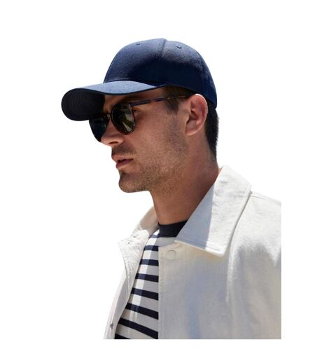 Casquette De Baseball Earthaware Bleu Marine Français Beechfield