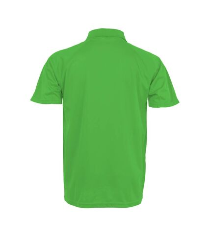 Spiro Unisex Adults Impact Performance Aircool Polo Shirt (Lime Punch) - UTPC3503