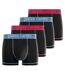Lot de 4 boxers homme en viscose de bambou Dolce Pierre Cardin-1