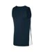 Débardeur Sans Manches Homme Bleu Foncé Blanc Nike-2