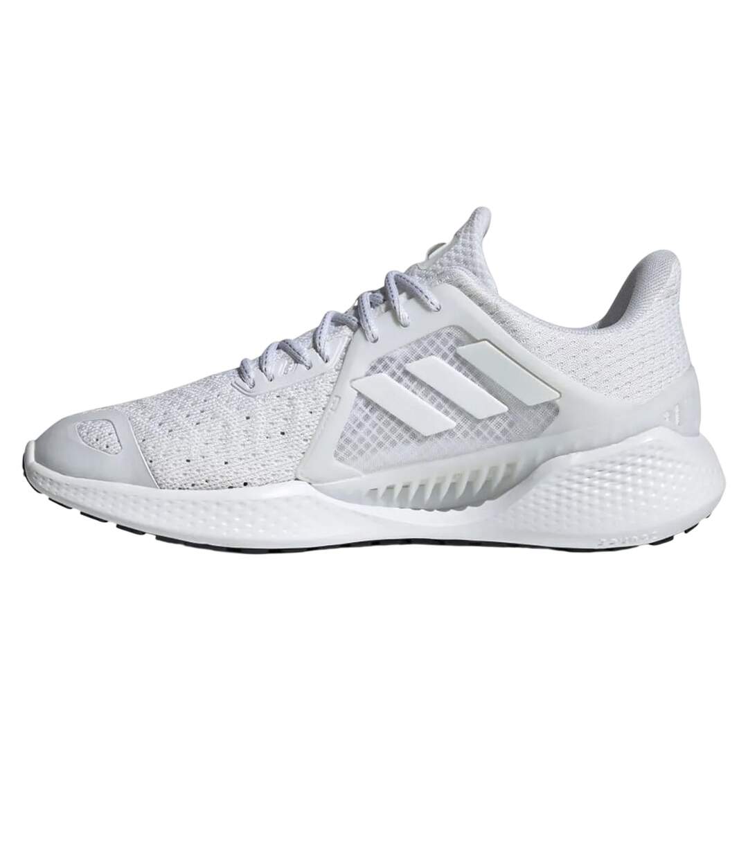 Womens/ladies climacool perforated running trainers white Adidas-3