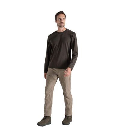 Mens Abel Nosilife Long-sleeved T-shirt Woodland Green Craghoppers