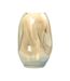 Vase Design en Verre Soufflé Diney 25cm Ambre-1