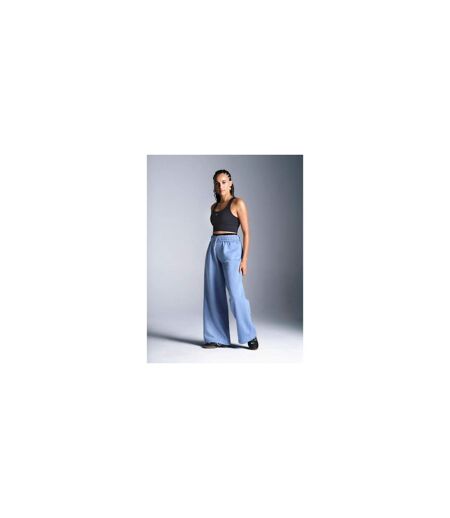 Womens/ladies Banderilla Jogging Bottoms Dusky Blue Miss Kick
