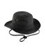 Chapeau D'été Unisexe Noir Beechfield-1