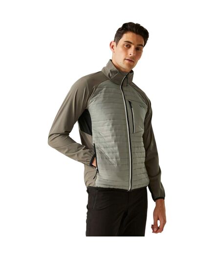 Mens Pro Hybrid Ii Jacket Golden Sand Treetop Black Regatta