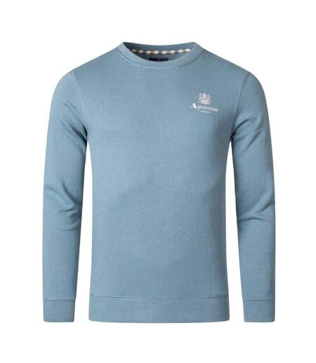 Unisex Adult Logo Active Sweatshirt Blue Aquascutum