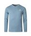 Unisex Adult Logo Active Sweatshirt Blue Aquascutum-1