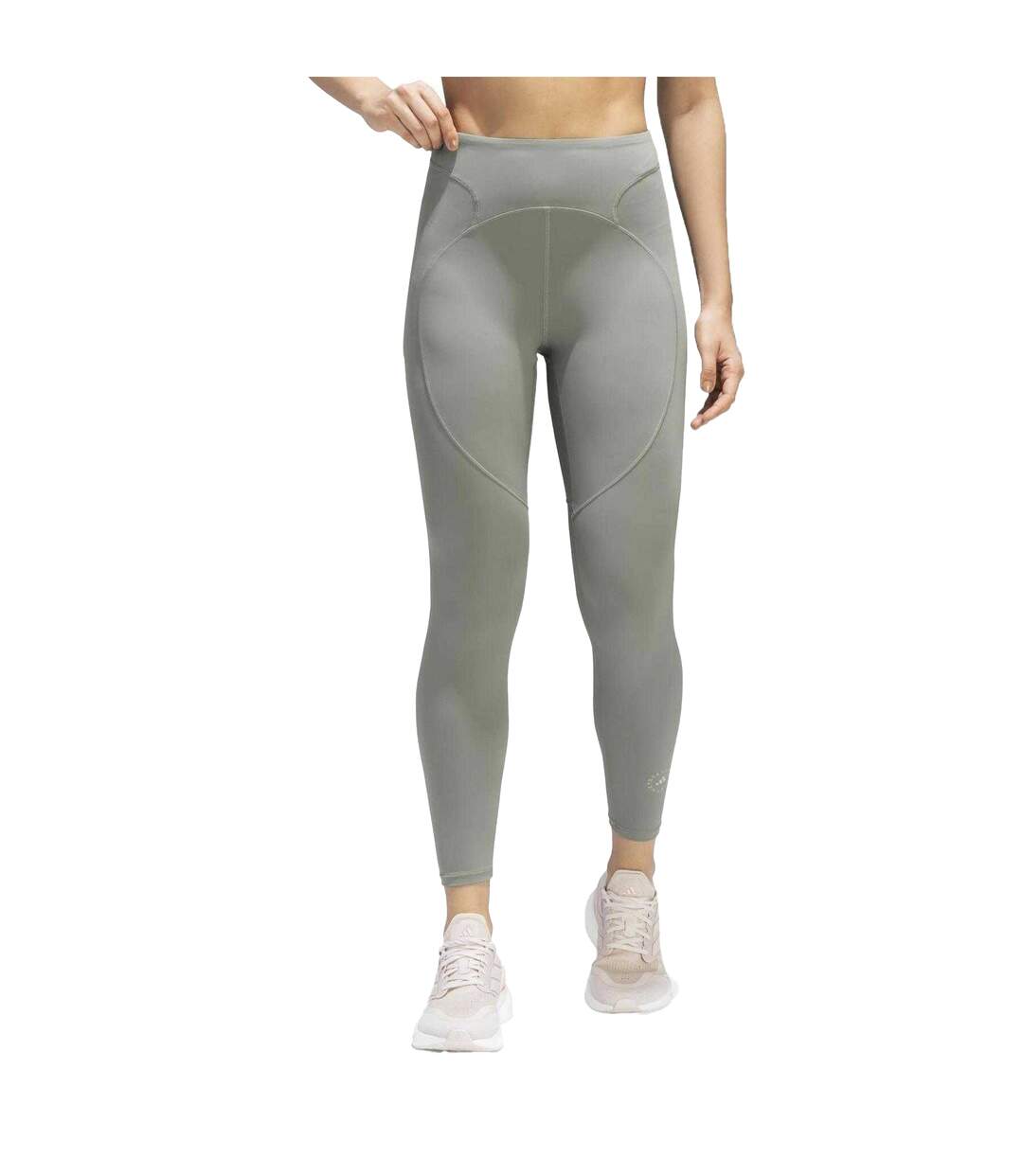 Legging Stella Mccartney Femme Vert-gris Pâle Adidas-1