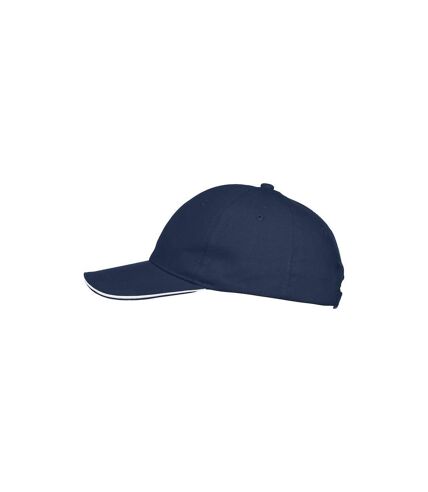 Casquette davis adulte bleu marine Clique