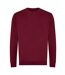 Pull Just Hoods Homme Bordeaux Awdis-1