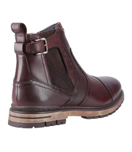 Bottines chelsea apollo homme marron foncé POD