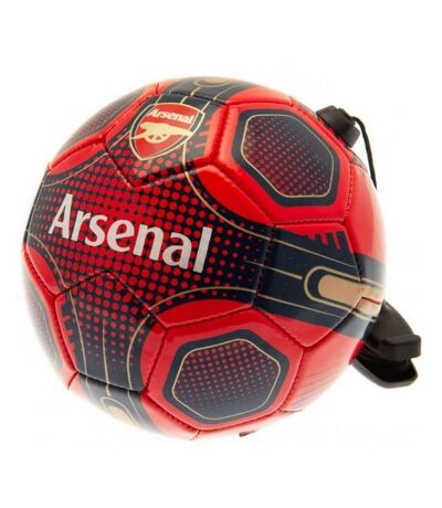 Arsenal FC - Ballon de foot pour entraînement (Rouge / Bleu) (Taille 2) - UTRD2626