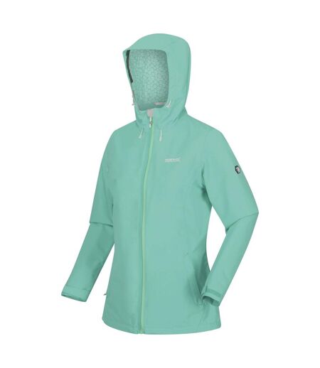 Veste imperméable hamara femme turquoise pâle Regatta