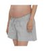 Short de grossesse blanc/vert femme vero moda marternity simla-1