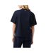 T-shirt ample femme bleu Lacoste-2