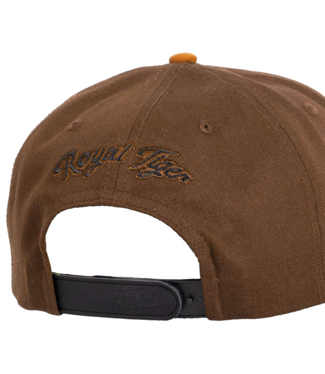 Casquette trucker bi-matière semi curved avec écusson animal Tiger Hatfield-2