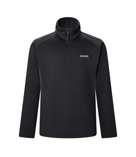 Mens Thiek Logo Fleece Midlayer Black Regatta