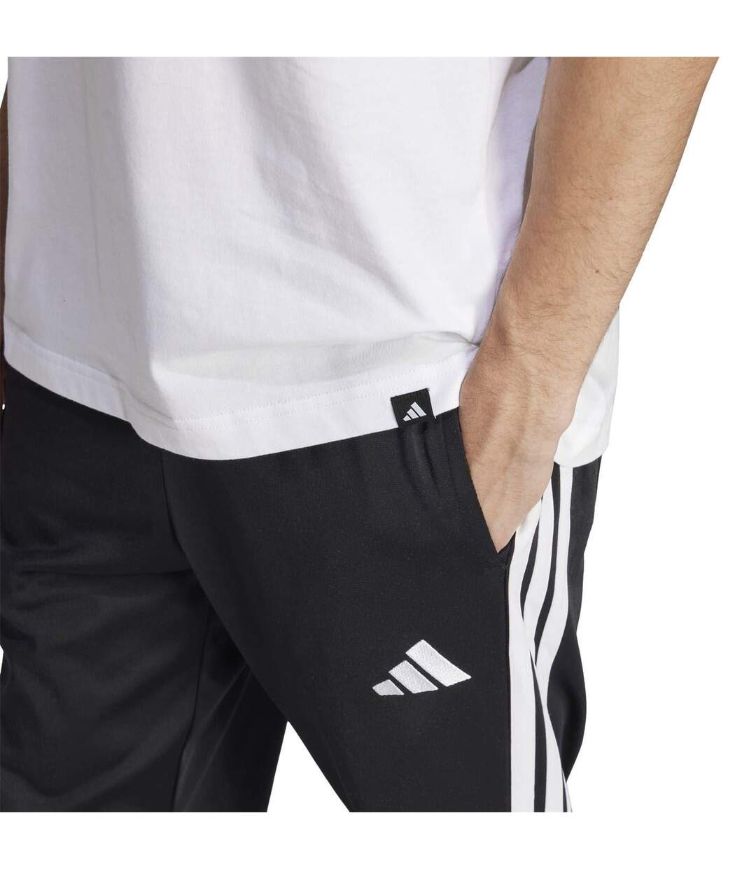 T-shirt Motif/style Balle De Tennis Homme Blanc Adidas-3