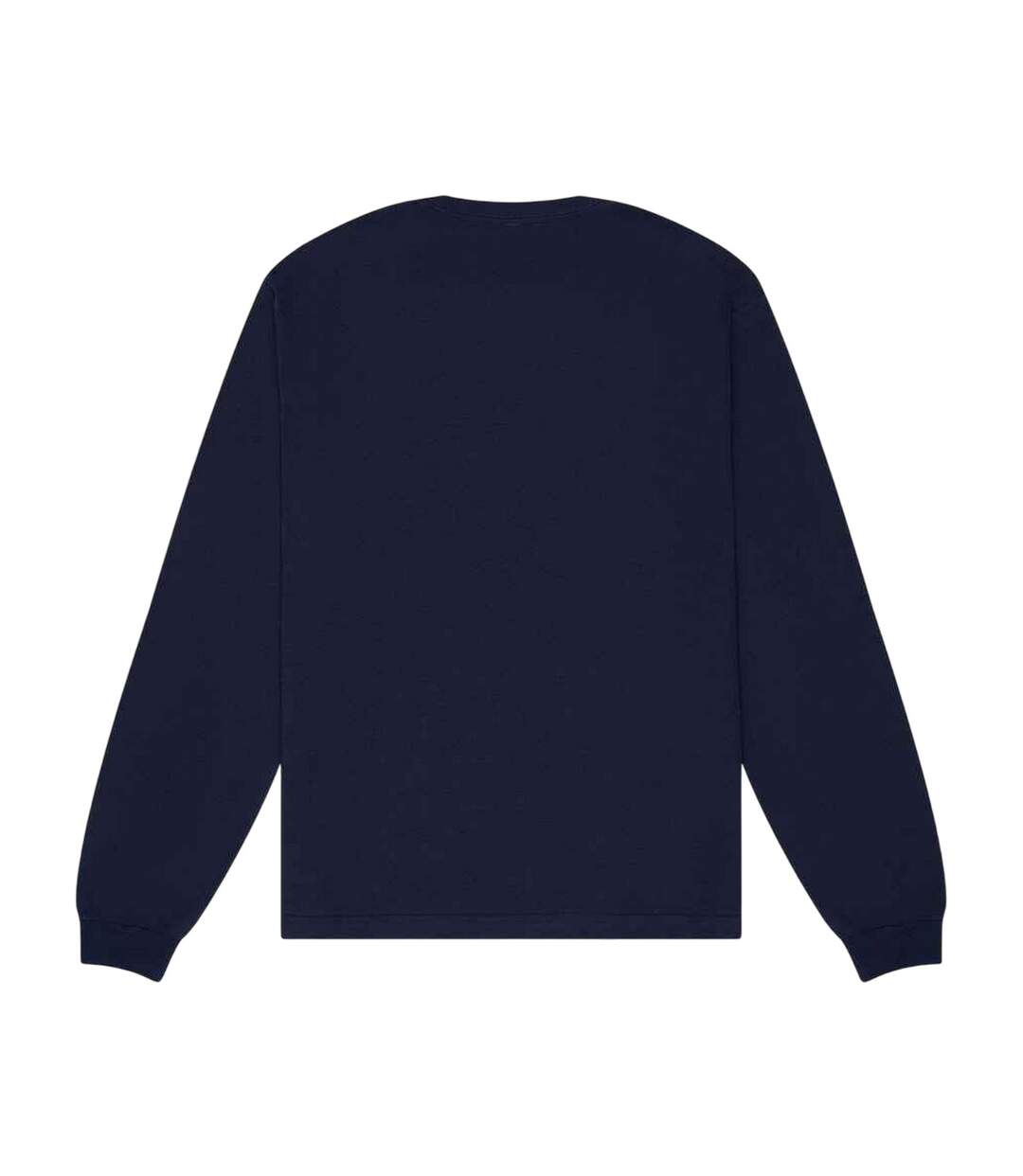 T-shirt Manches Longues Adulte Bleu Marine Bella + Canvas-2