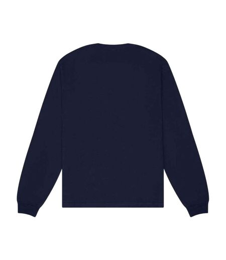 T-shirt Manches Longues Adulte Bleu Marine Bella + Canvas
