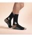 Mens Compression Sports Socks | Reinforced Heel & Toe Breathable Socks-5
