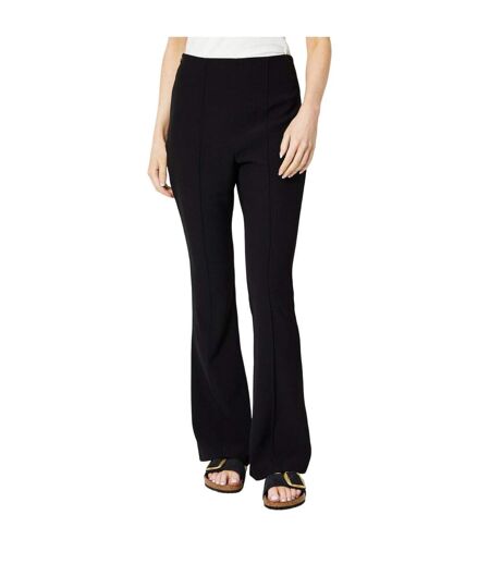 Womens/ladies detail seams trousers black Principles