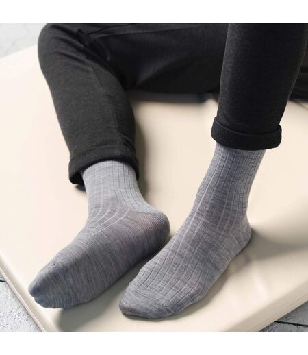 1 Pack Mens Non Elastic Merino Wool Socks