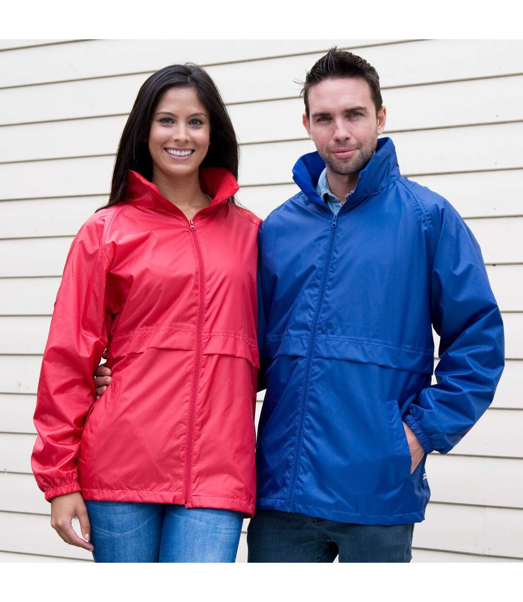 Result Mens Core Adult DWL Jacket (With Fold Away Hood) (Red) - UTBC896-3