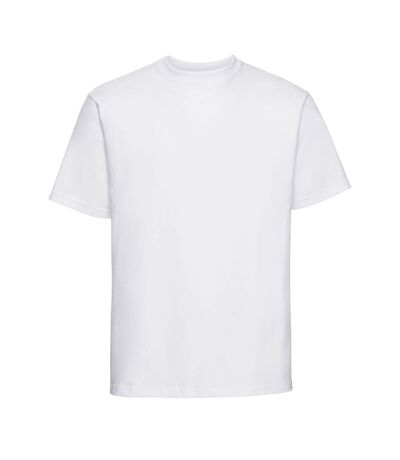 T-shirt classic homme blanc Russell