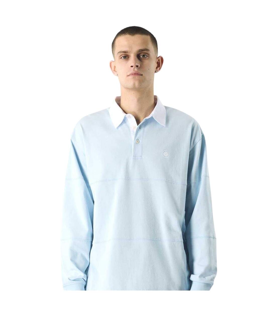 Haut De Rugby Islington Homme Bleu Clair Pretty Green-3