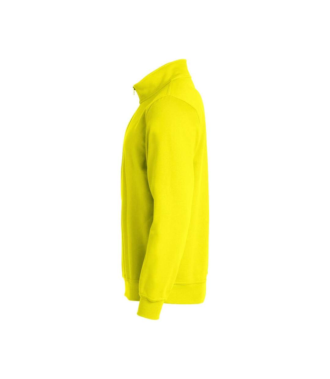 Sweat basic adulte jaune fluo Clique