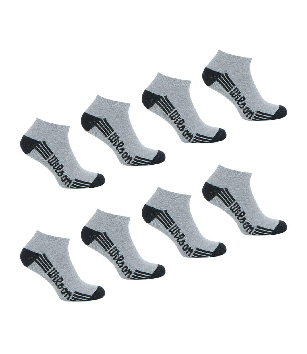 Lot 8 paires de chaussettes basses homme Access Wilson-1