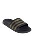 Womens/ladies Adilette Aqua Slides Black Adidas-3