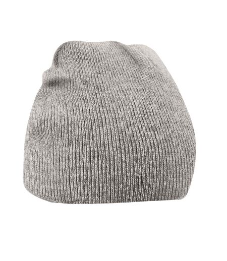 Beechfield Unisex Adult Original Pull-On Beanie (Heather Grey) - UTBC5266