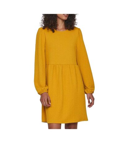 Robe Jaune Femme Vila Tructia - L