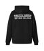 Mens Spike Island Graphic Print Overhead Hoodie Black Pretty Green-3