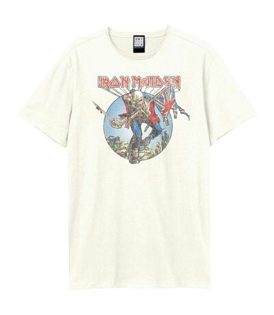 T-shirt Trooper Adulte Vieux Blanc Amplified