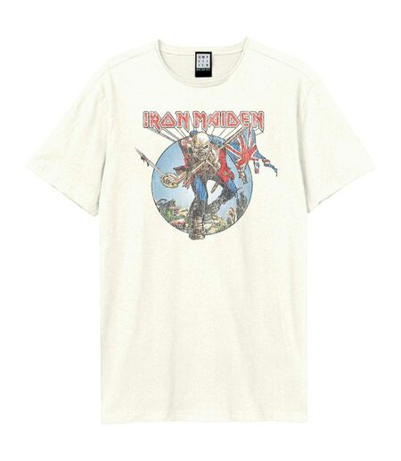 T-shirt Trooper Adulte Vieux Blanc Amplified