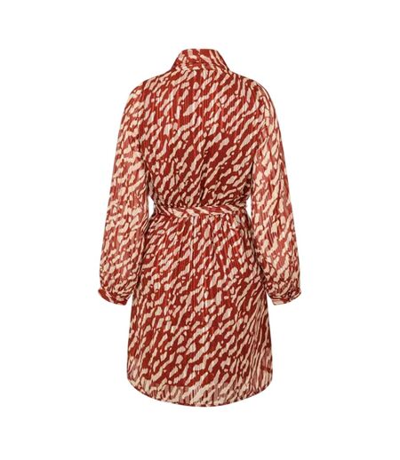 Robe Portefeuille Rie Femme Rouge Foncé Vero Moda