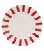 Lot de 6 Assiettes Plates Cheri 26cm Rouge-1