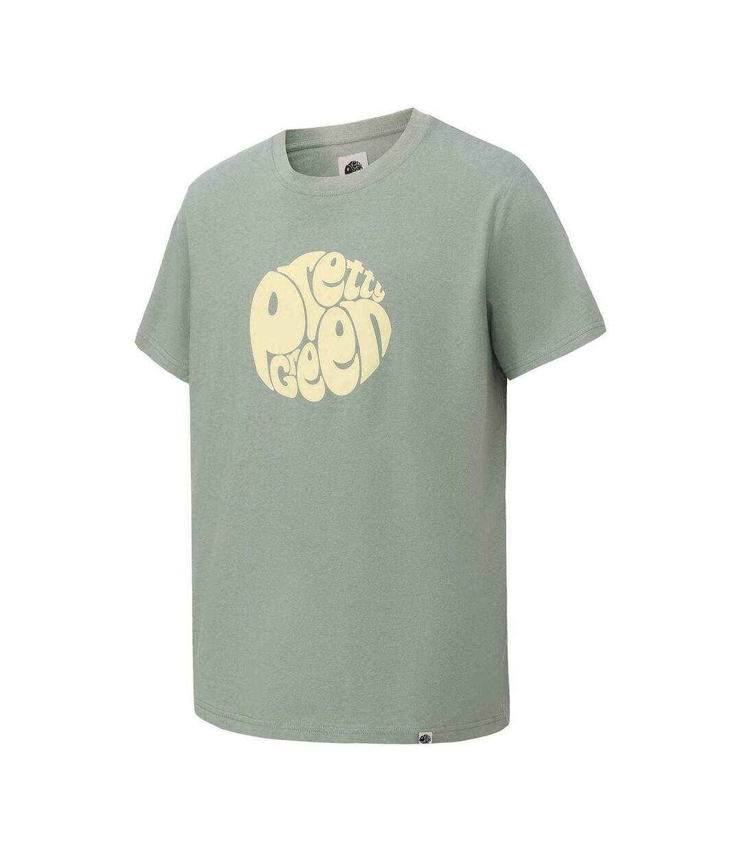 T-shirt Motif/style Logo Homme Vert De Gris Pretty Green-3