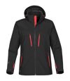 Stormtech Mens Patrol Softshell Jacket (Black/Bright Red)