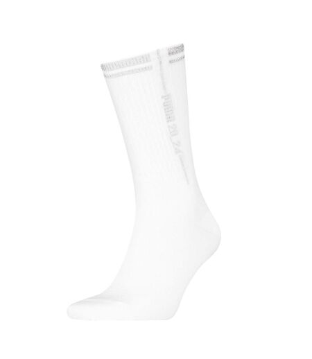 Womens/ladies Logo Crew Socks White Puma