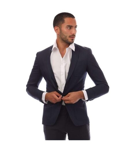 Blazer Raye8 Homme Bleu Marine Hugo Boss