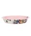 Joules Meow Floral Cat Bowl (Pink/Multicolored) (One Size) - UTBZ4731